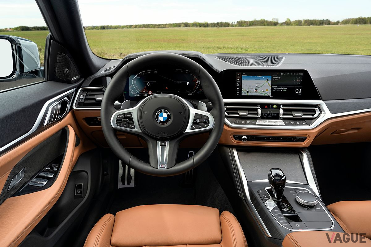 BMW新型「M440i グランクーペ」のインパネ