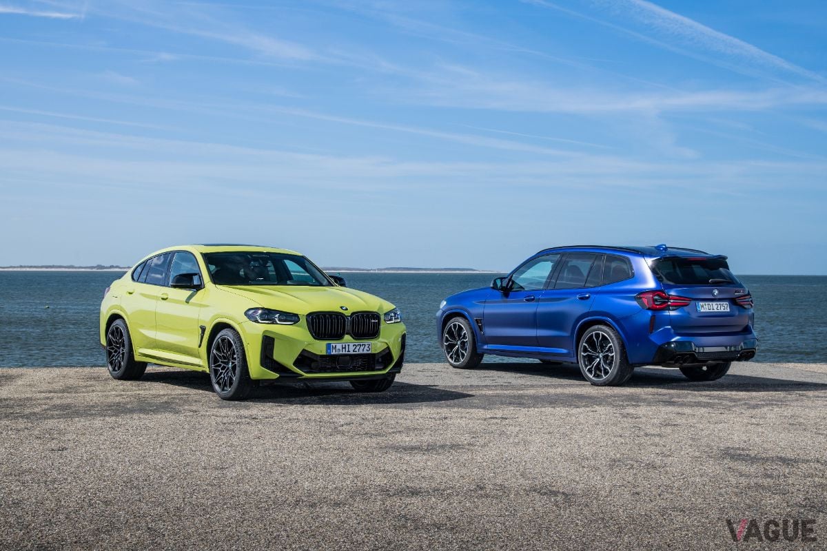 BMW改良新型「X3 Mコンペティション」と「X4 Mコンペティション」