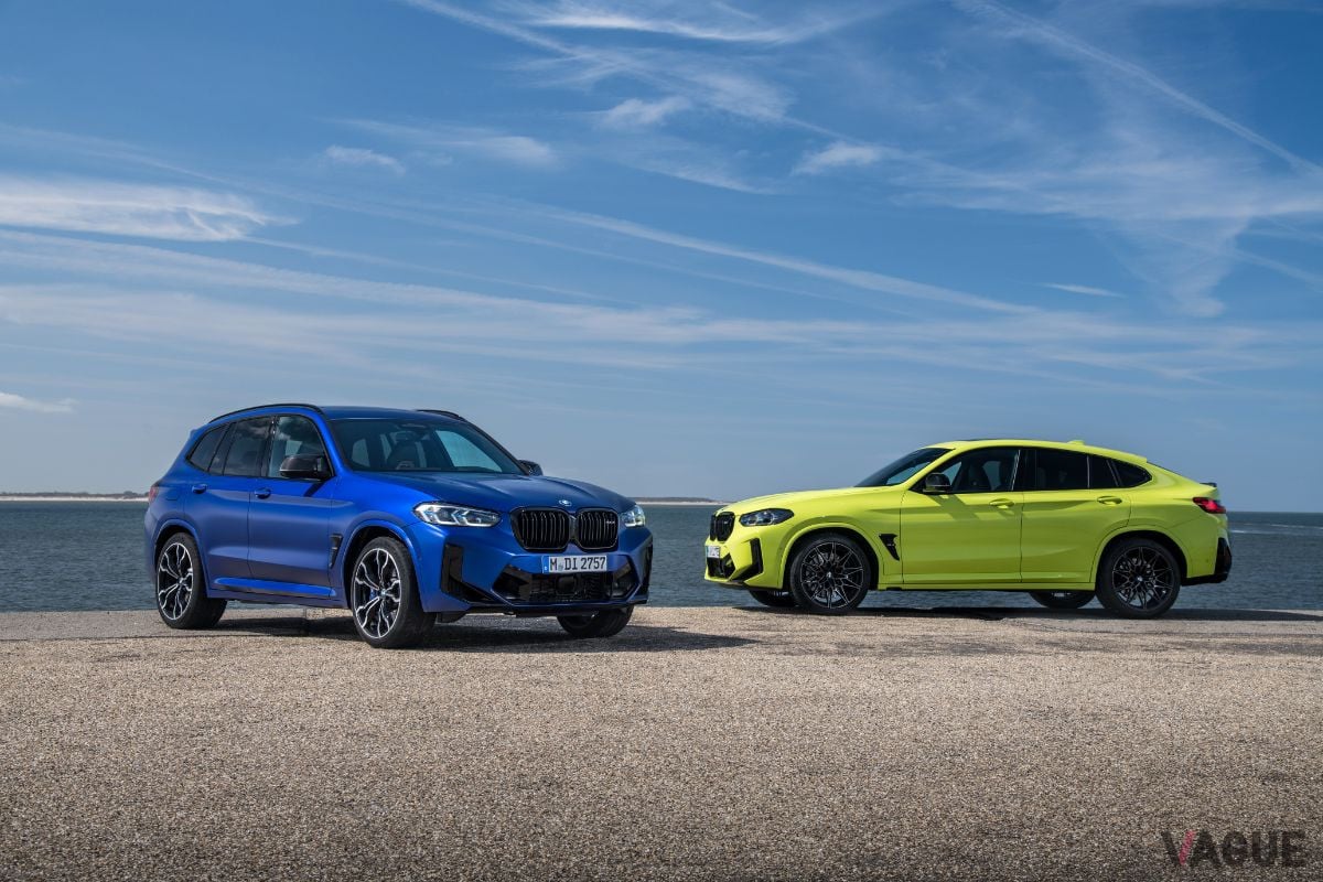 BMW改良新型「X3 Mコンペティション」と「X4 Mコンペティション」