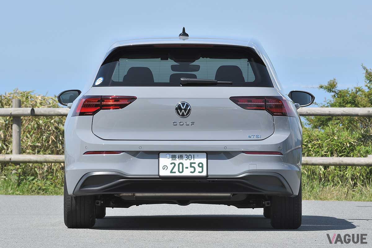 VW新型「ゴルフ」の全幅は1790mmと先代に比べて10mm狭くなった