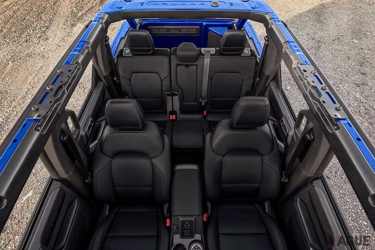 フォード新型「ブロンコ4ドア」のインテリア