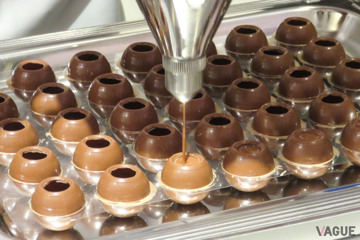 スイスからオープニングに合わせて特別に取り寄せられたフレッシュリンドール用のシェル