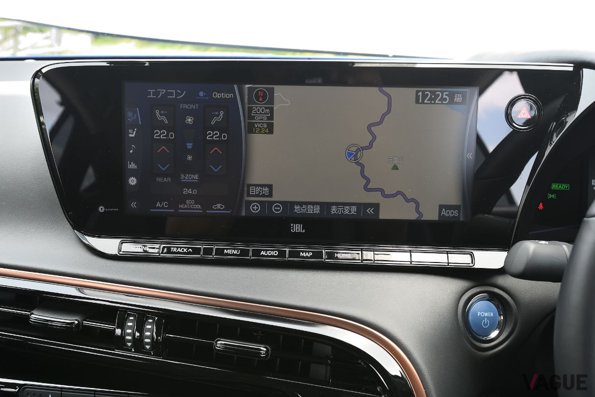 トヨタ新型「ミライ」のナビシステム