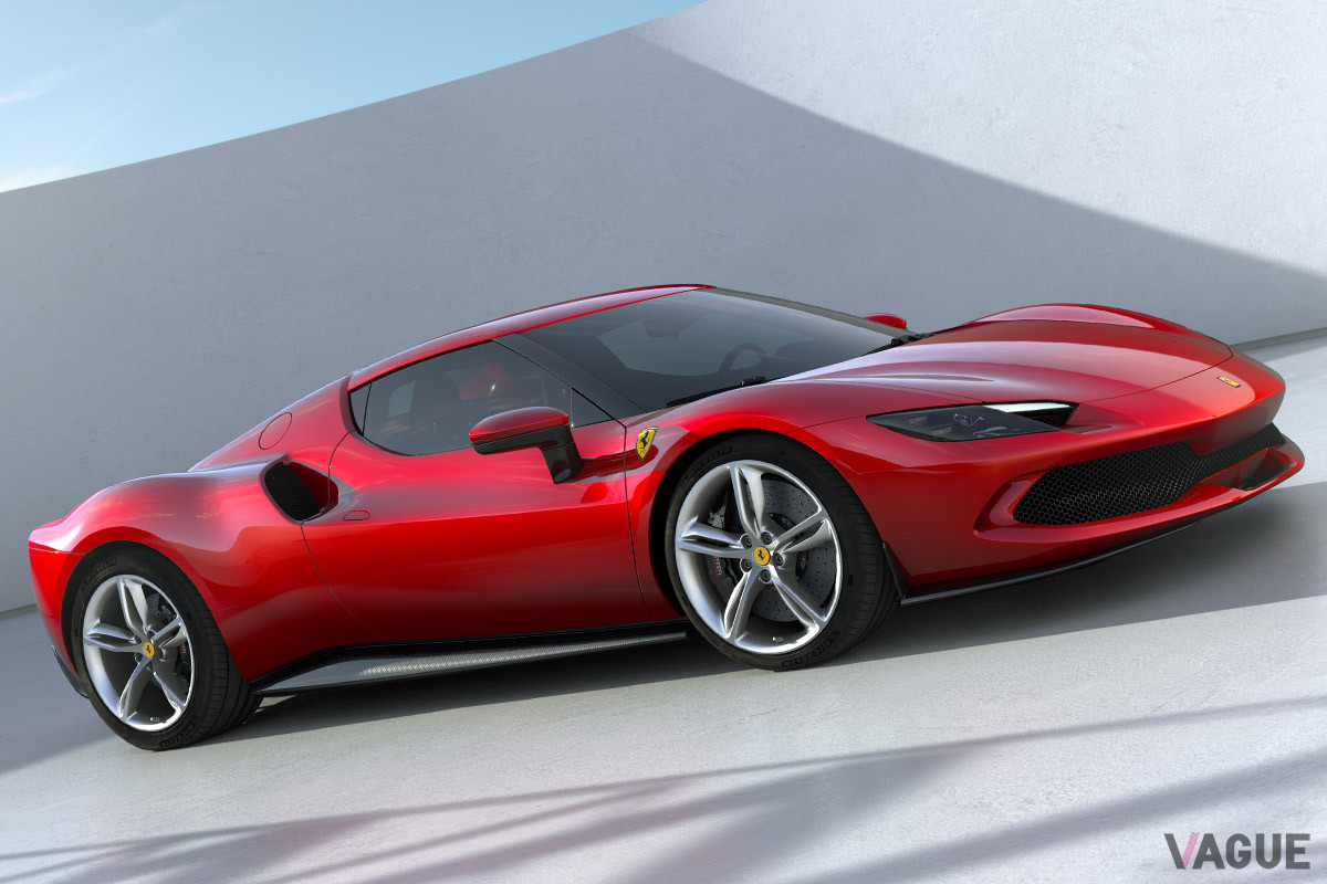 フェラーリ初のV6ロードカーとなる「296GTB」