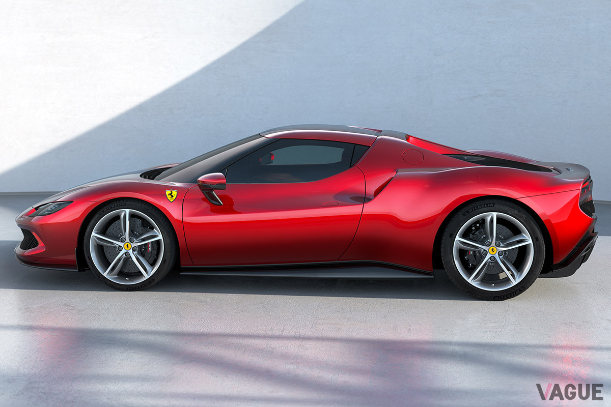 流麗なフォルムの「296GTB」