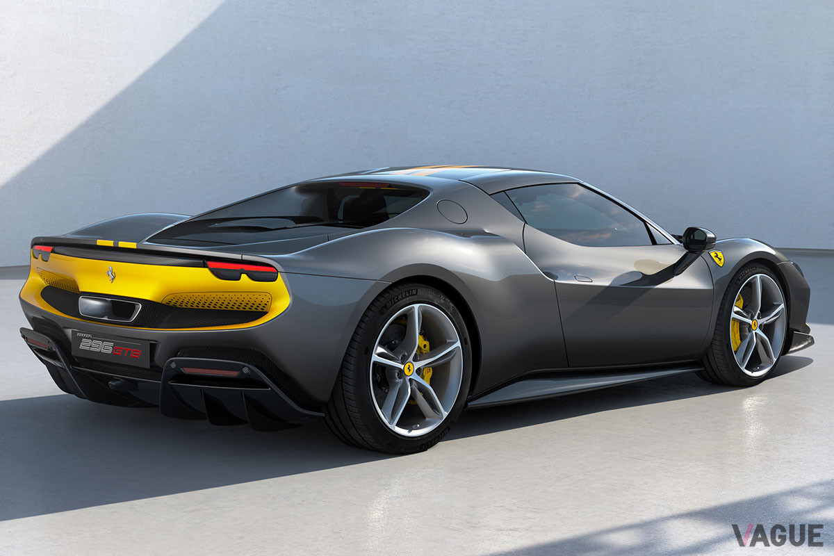 アセット フィオラノ パッケージの「296GTB」。「250 ル・マン」をインスピレーションとするスペシャル・リバリーが新鮮