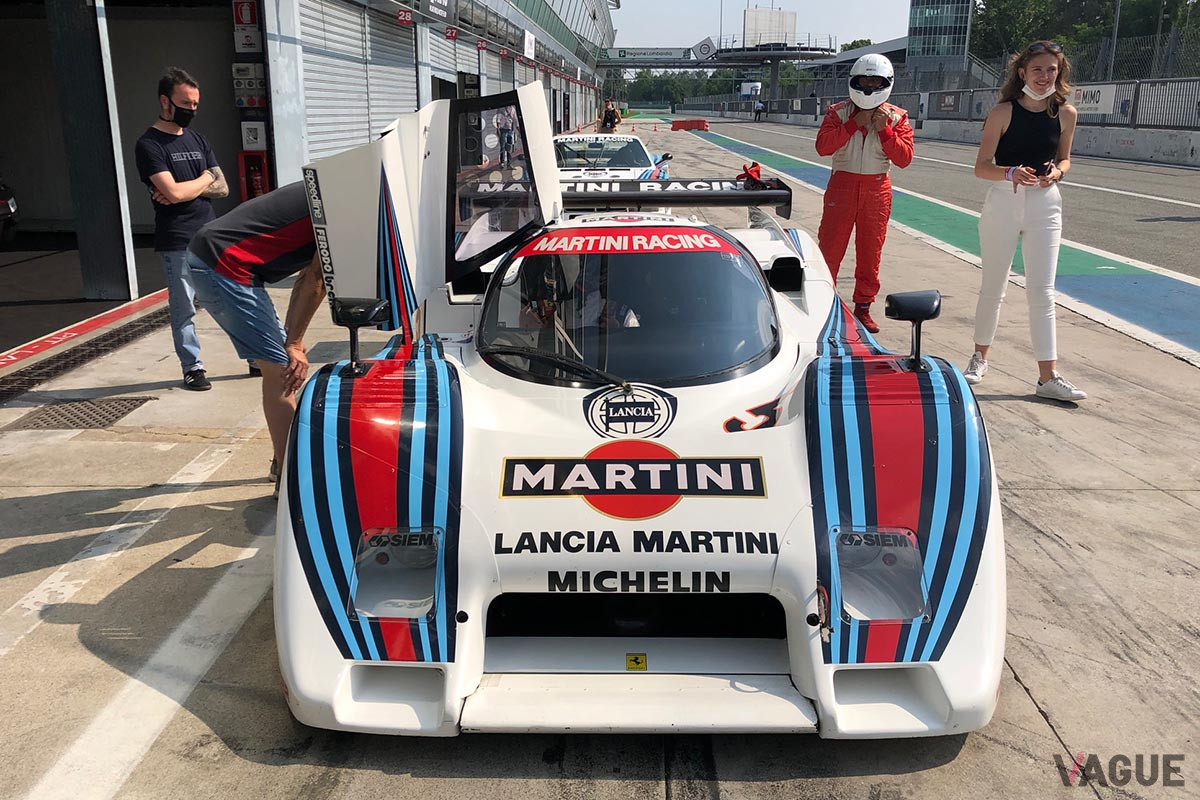 世界耐久選手権（WEC）参戦のために作られたグループC カー、ランチア「LC2」