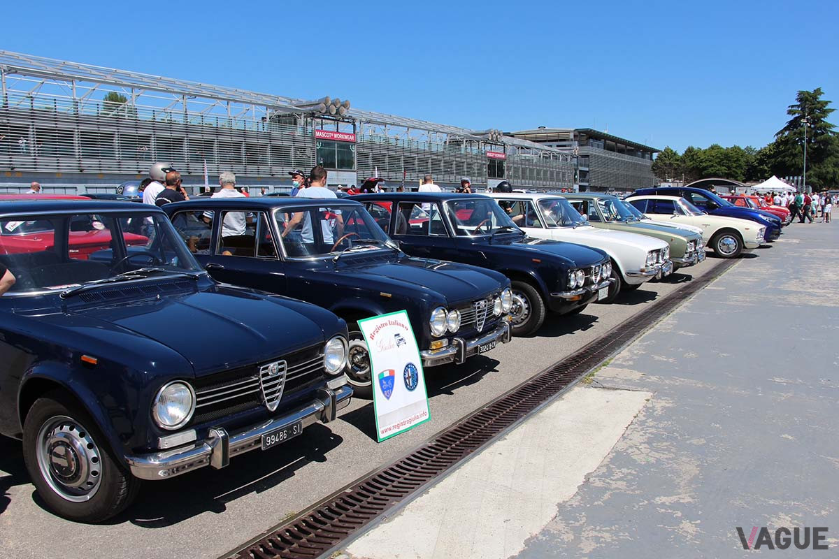アルファ ロメオクラブ、レジストロ・ジュリアからの参加車