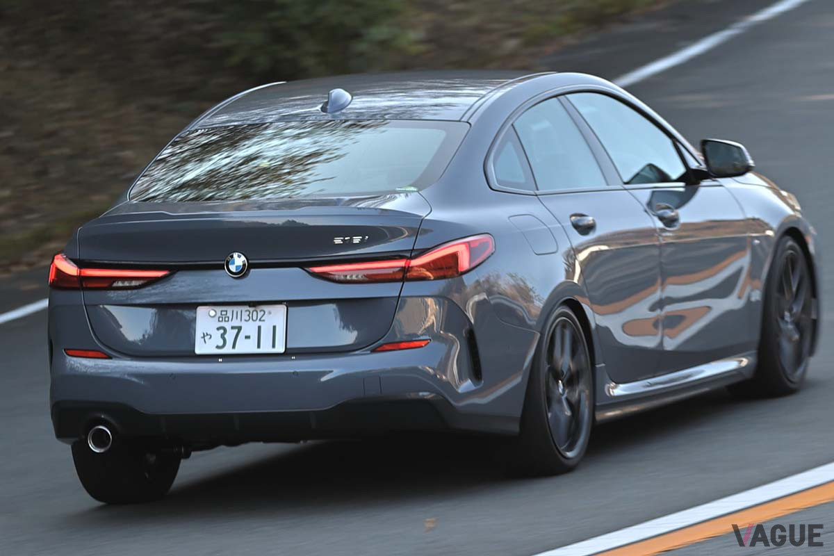 BMW「218iグランクーペ Mスポーツ」の走り
