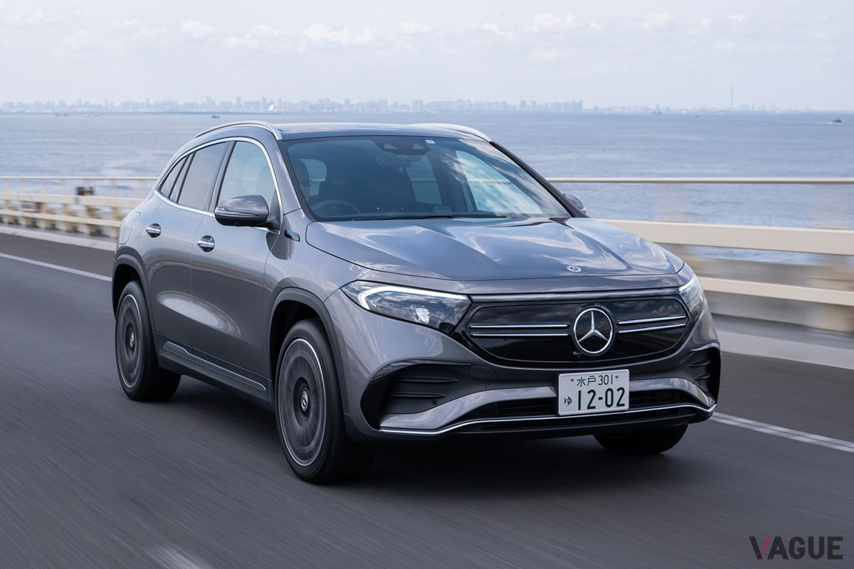 2021年4月に登場したコンパクトSUV型電動モデル「EQA」