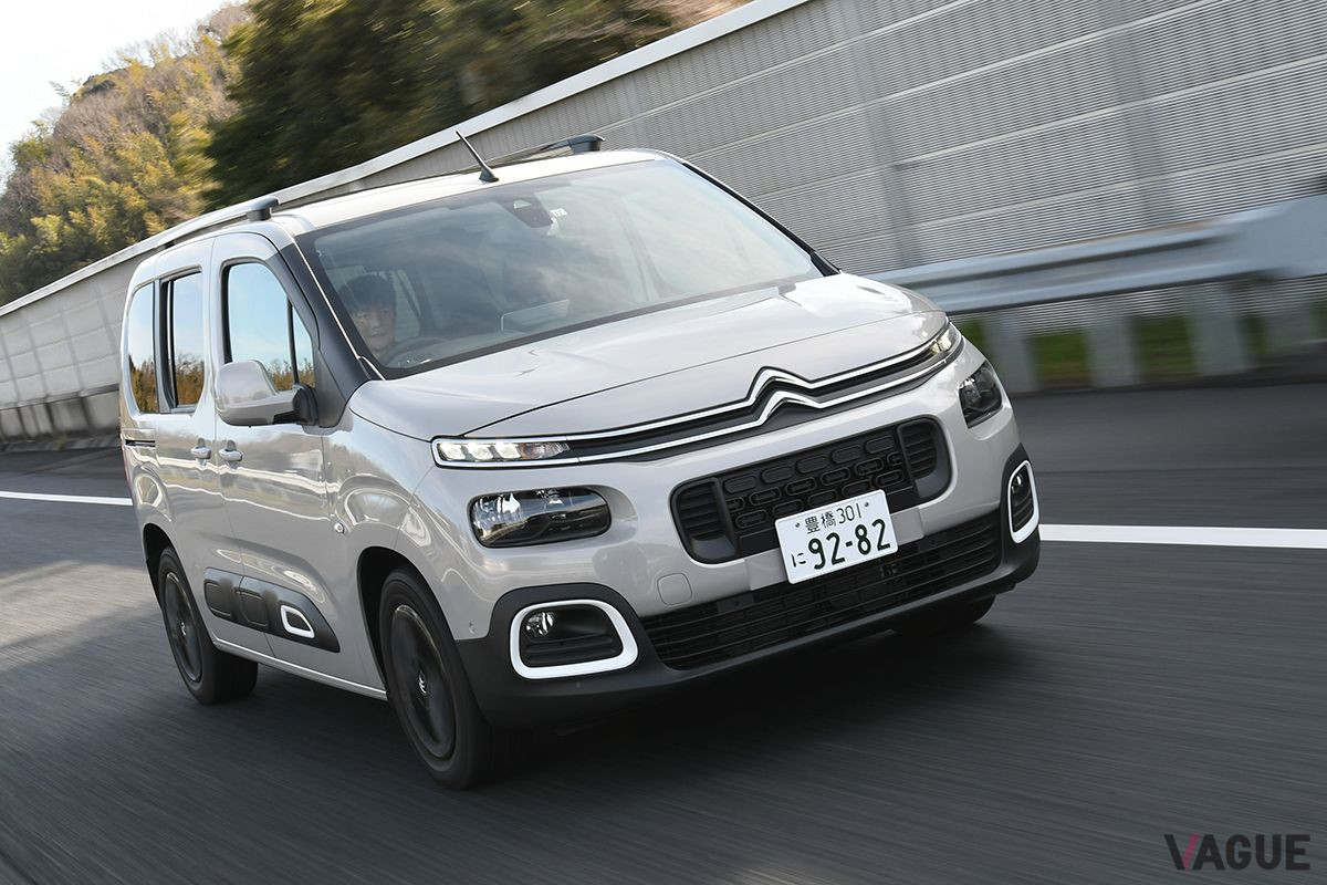 シトロエンは前年同期比163.9％と絶好調。MPV「ベルランゴ」が人気だという