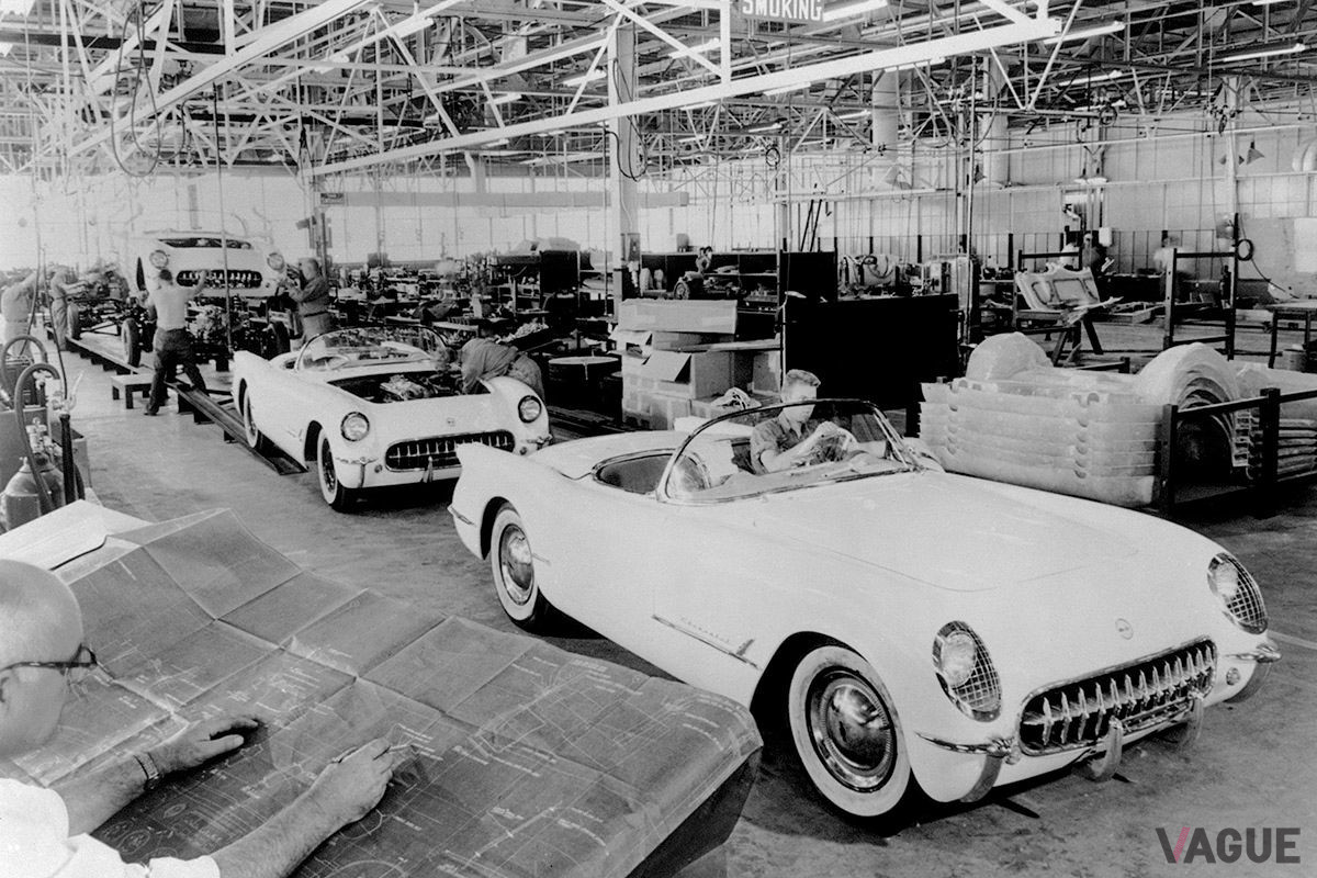 1963年6月30日、ミシガン州フリントで生産された初代「コルベット」