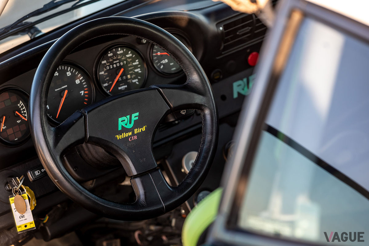 約3740万円で落札されたポルシェ RUF「CTR カレラ4」（1990年）（C）2021 Courtesy of RM Sotheby's
