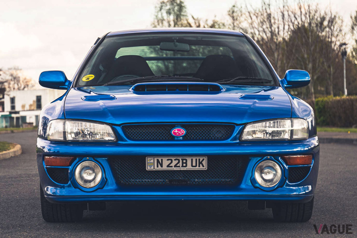 約2640万円で落札されたスバル「22B-STi Type UK」（C）Silverstone Auctions Limited 2021