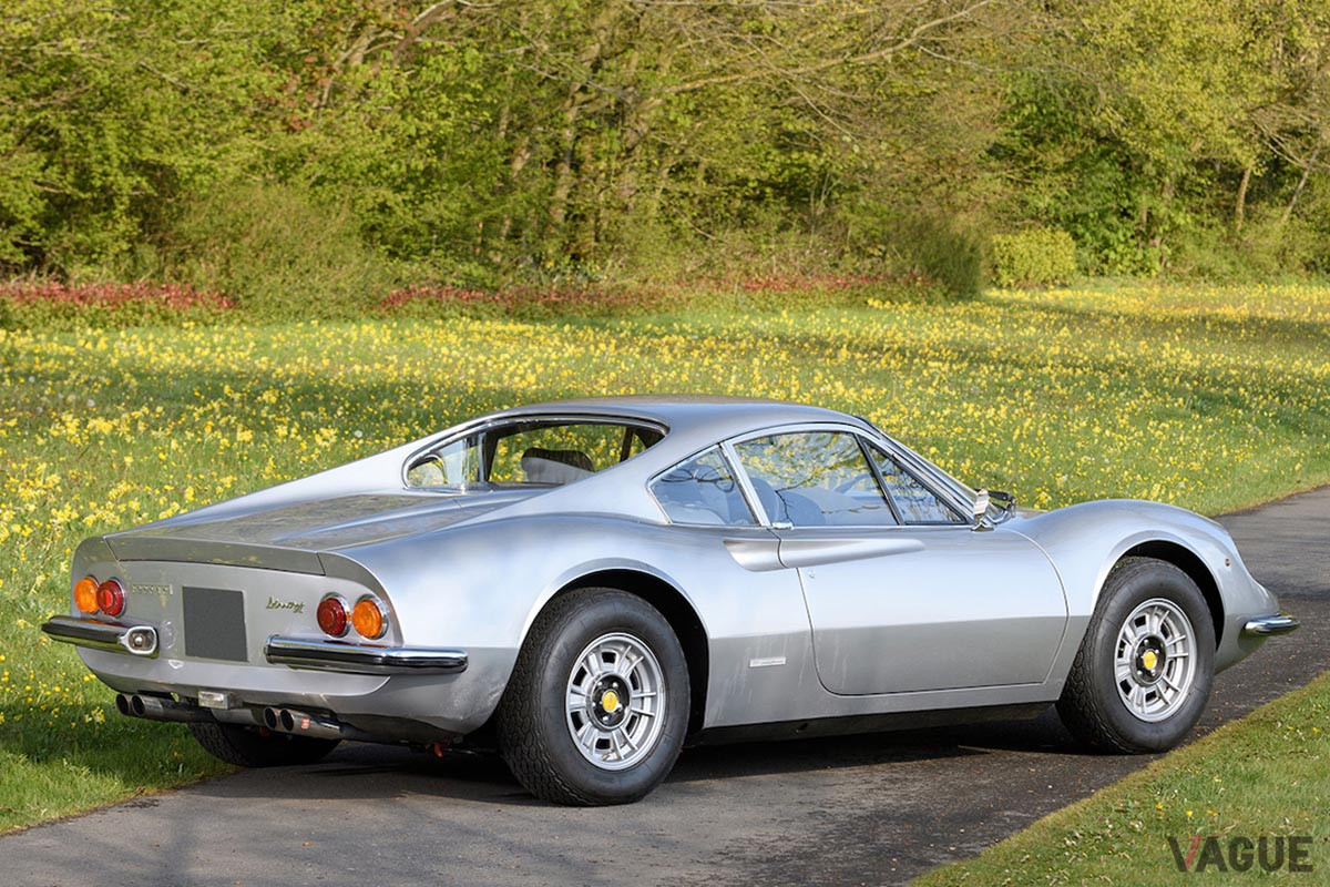 約3480万円で落札されたディーノ「246 GT」（C）2021 Courtesy of RM Sotheby's