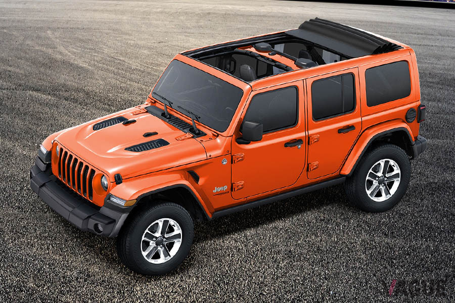 ラングラー・アンリミテッド・サハラ 2.0L・スカイワンタッチパワートップ