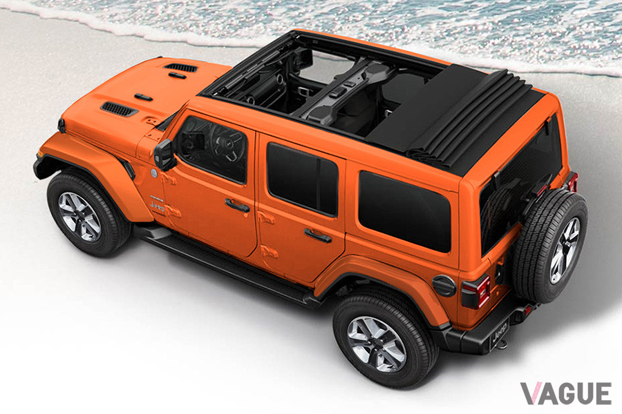 ラングラー・アンリミテッド・サハラ 2.0L・スカイワンタッチパワートップ