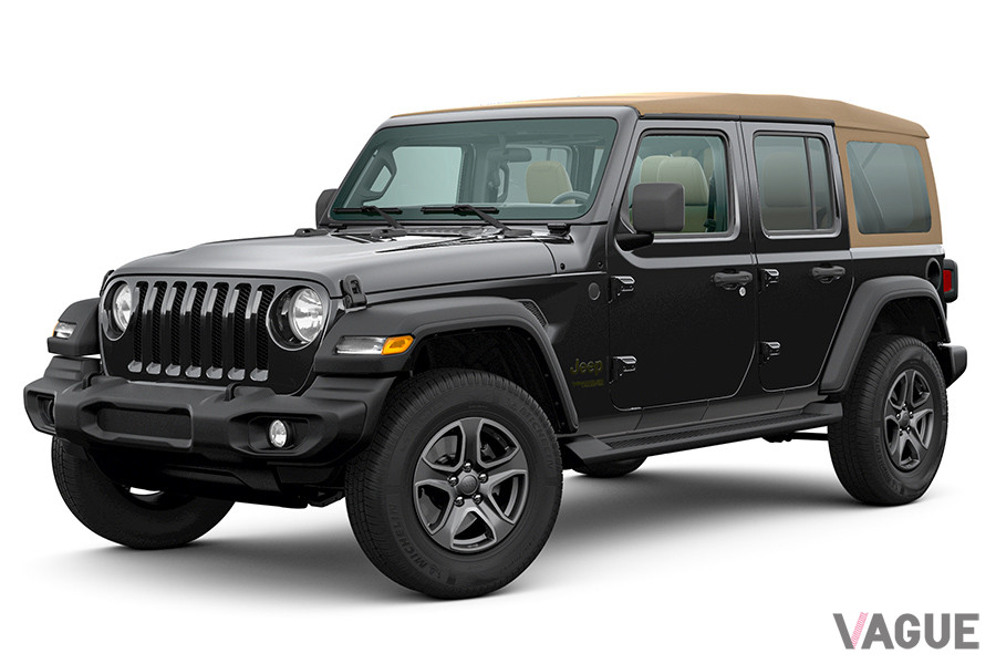 「ラングラー・アンリミテッド・ブラック＆タン」