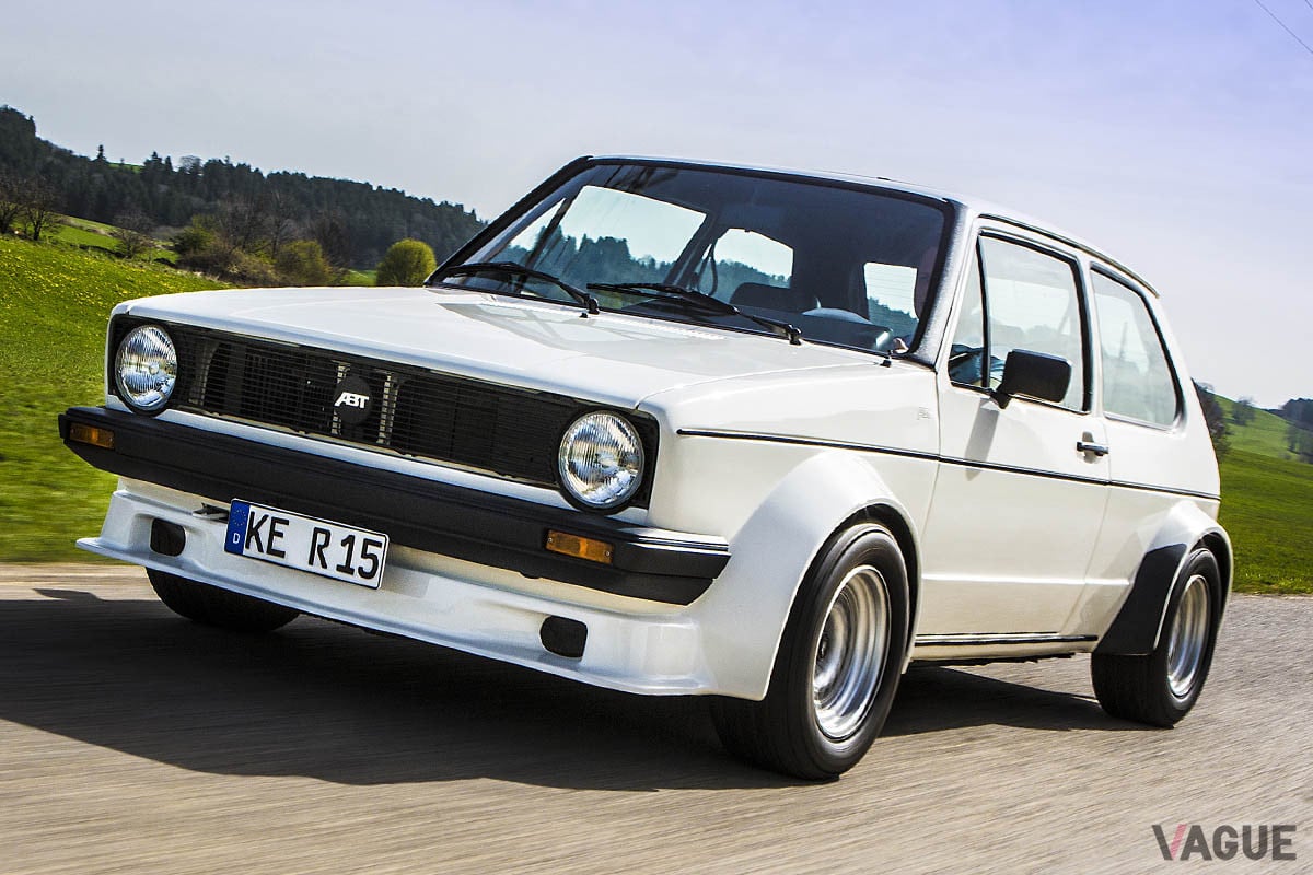 ABTスポーツラインが有名なるきっかけとなったVW「ゴルフGTI」ベースのワイドボディ・モデル