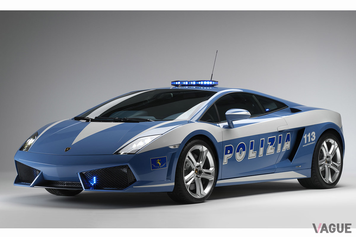 ガヤルドも警察車両として活躍した