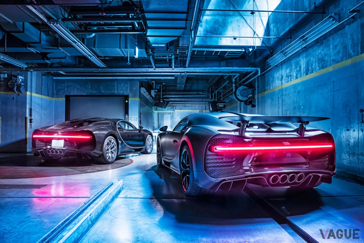 世界限定20台のブガッディ「シロン ノワール」