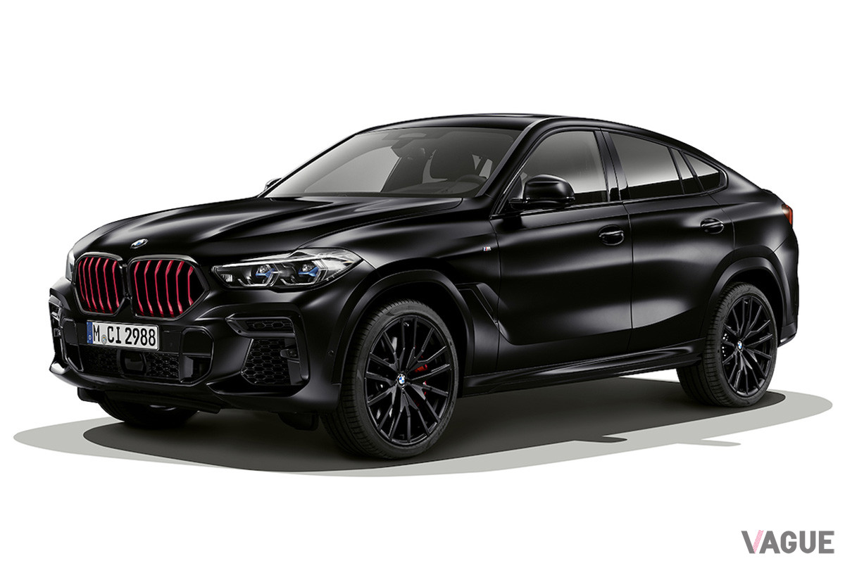 BMW「X6ブラック バーミリオン」
