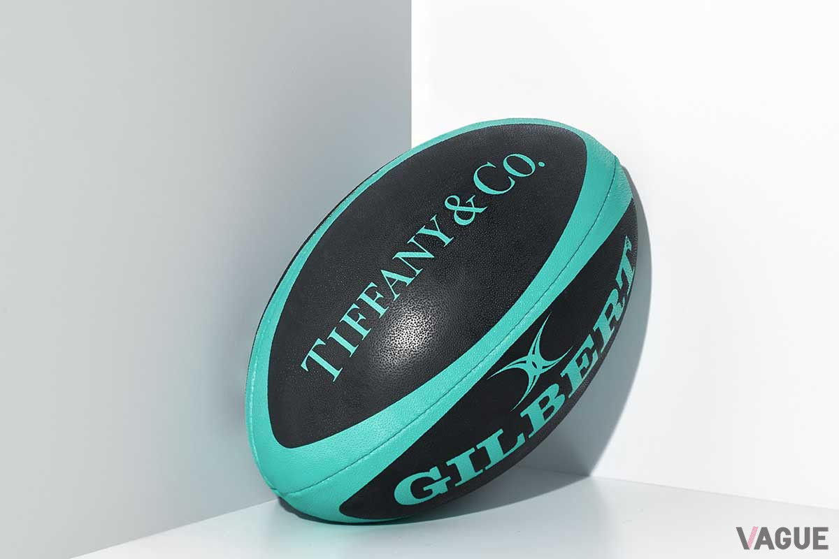 ティファニーの限定スポーツプロダクト「ティファニー×『ギルバート』ラグビーボール」＠TIFFANYANDCO