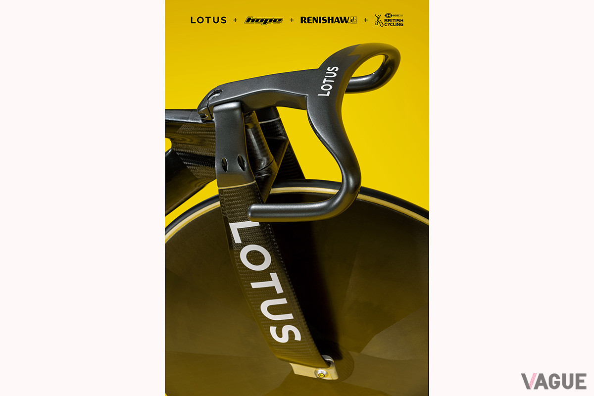オリンピックの英国代表チームのために製作された「ホープ／ロータス・トラック・バイク」