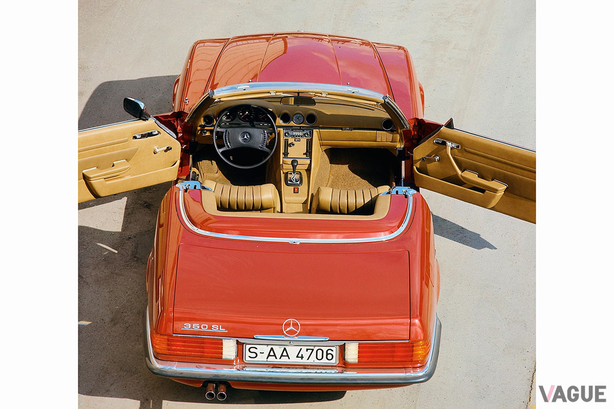 フルオープン状態の「350SL」