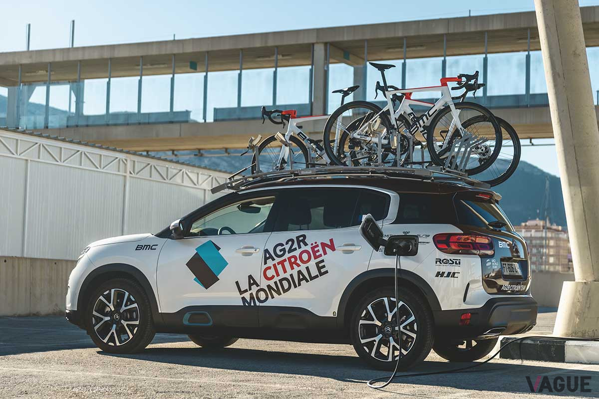 AG2R CITROEN TEAMをサポートするシトロエン「C5エアクロスSUV プラグインハイブリッド」