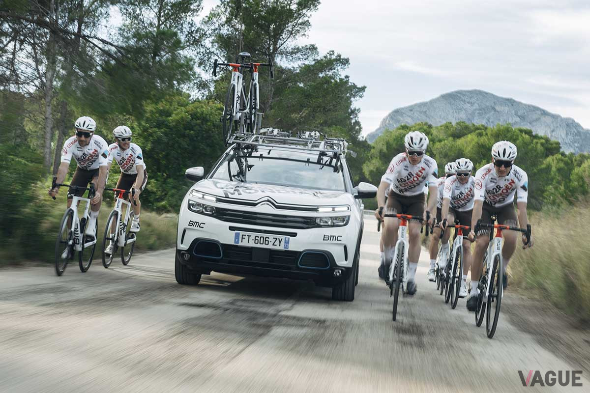 AG2R CITROEN TEAMをサポートするシトロエン「C5エアクロスSUV プラグインハイブリッド」