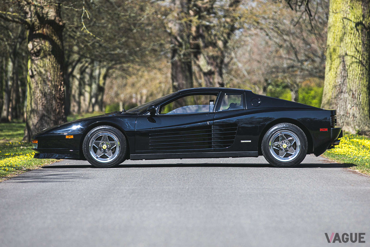 約1690万円というエスティメートだったが、流札となったフェラーリ「テスタロッサ」（C）Silverstone Auctions Limited 2021