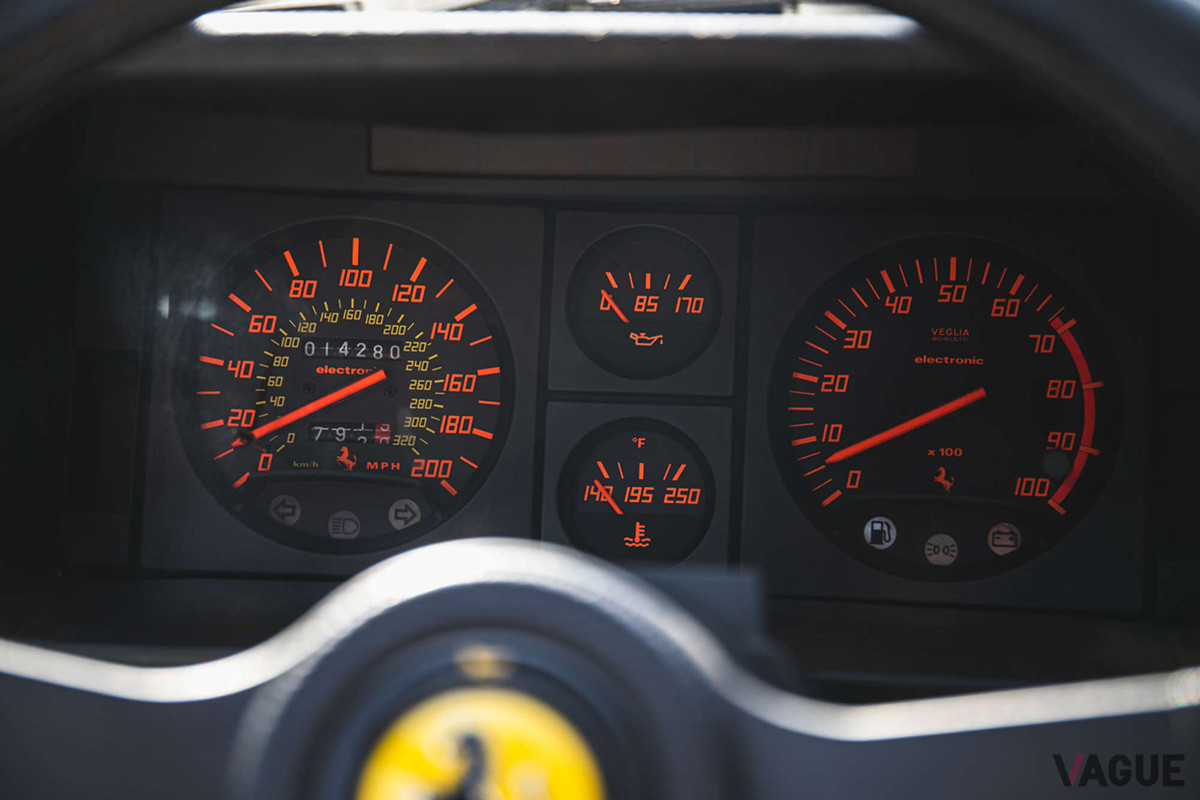 約1690万円というエスティメートだったが、流札となったフェラーリ「テスタロッサ」（C）Silverstone Auctions Limited 2021