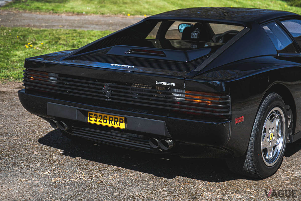 約1690万円というエスティメートだったが、流札となったフェラーリ「テスタロッサ」（C）Silverstone Auctions Limited 2021