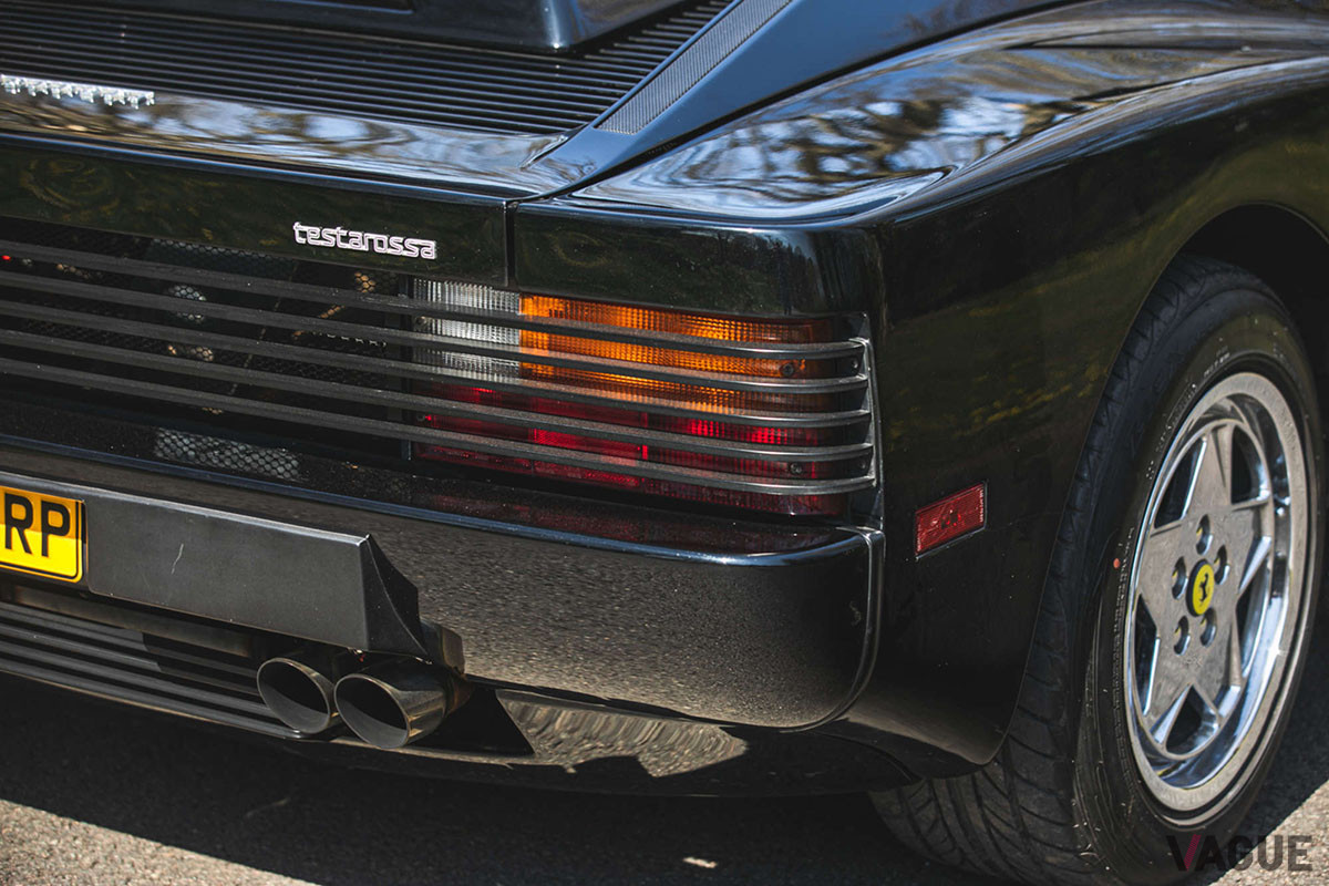 約1690万円というエスティメートだったが、流札となったフェラーリ「テスタロッサ」（C）Silverstone Auctions Limited 2021
