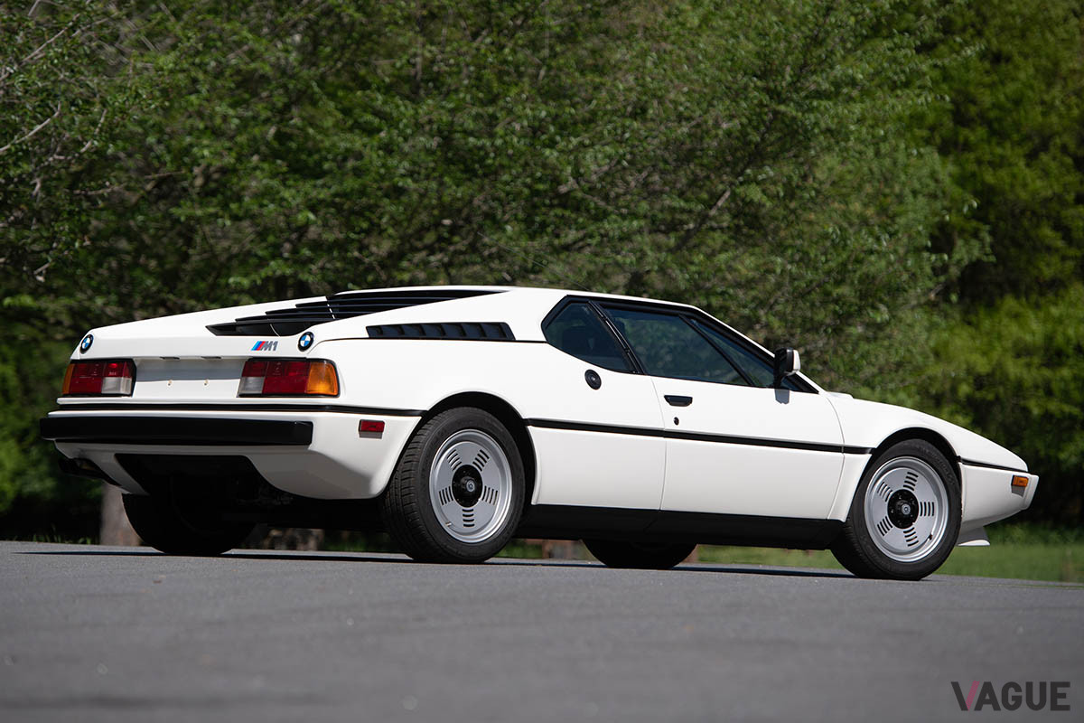 およそ4500万円ほどで落札されたBMW「M1」（C）2021 Courtesy of RM Sotheby's