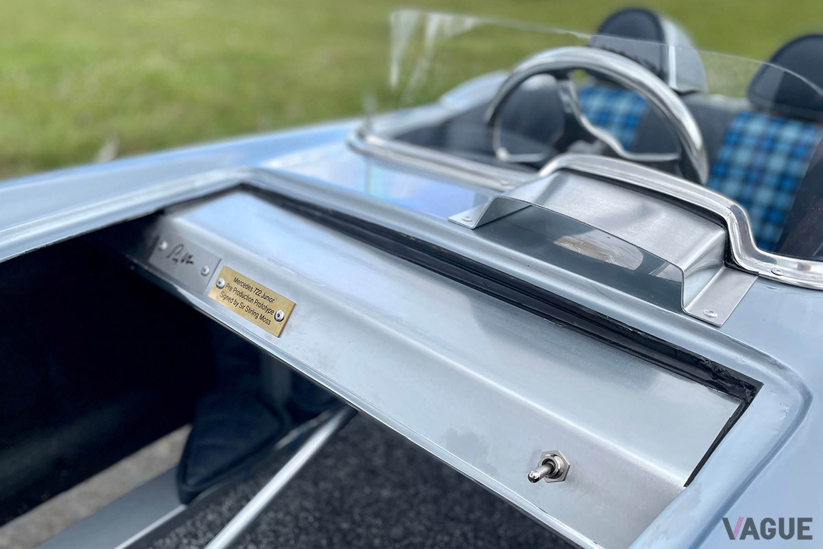約168万円で落札された、メルセデス・ベンツ「300SLR 722 チルドレンズ・カー」（C）2021 Courtesy of RM Sotheby's
