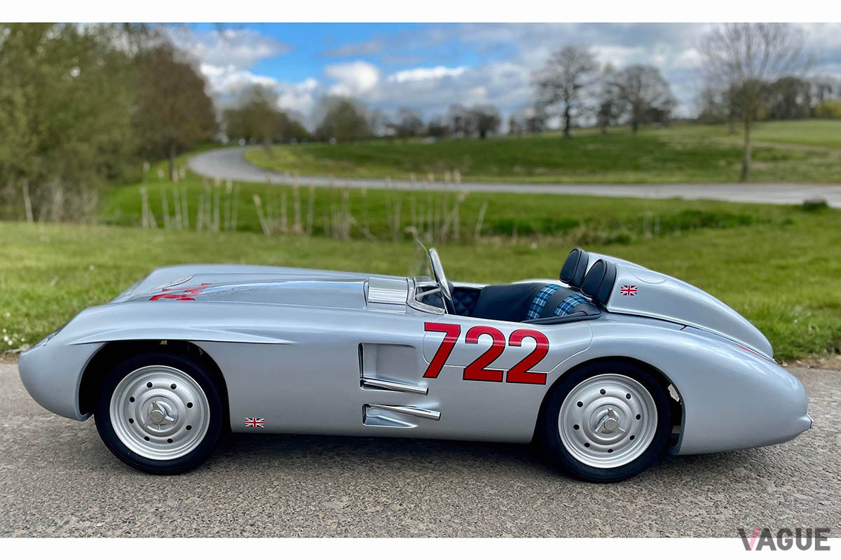 約168万円で落札された、メルセデス・ベンツ「300SLR 722 チルドレンズ・カー」（C）2021 Courtesy of RM Sotheby's