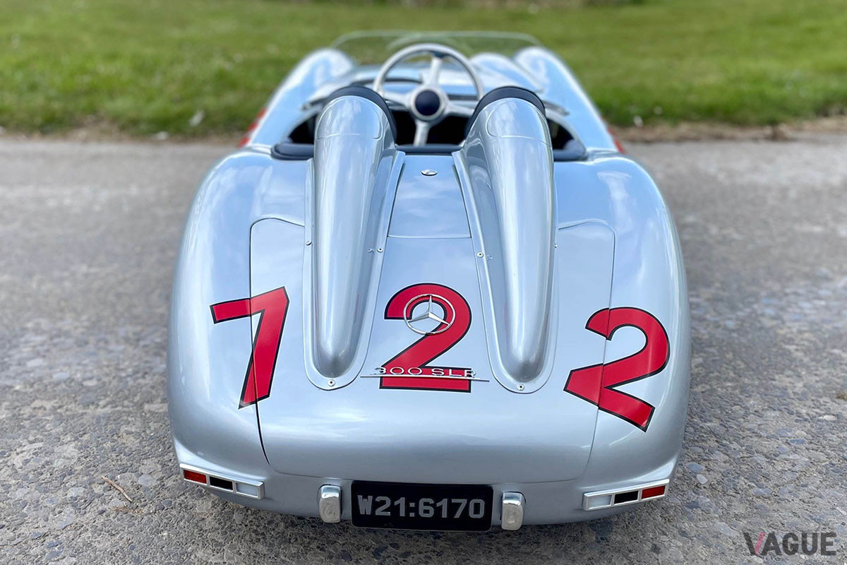 約168万円で落札された、メルセデス・ベンツ「300SLR 722 チルドレンズ・カー」（C）2021 Courtesy of RM Sotheby's