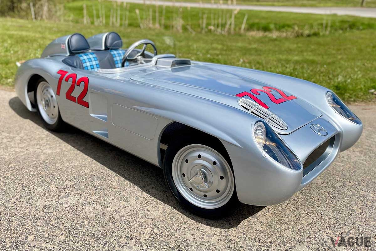 約168万円で落札された、メルセデス・ベンツ「300SLR 722 チルドレンズ・カー」（C）2021 Courtesy of RM Sotheby's