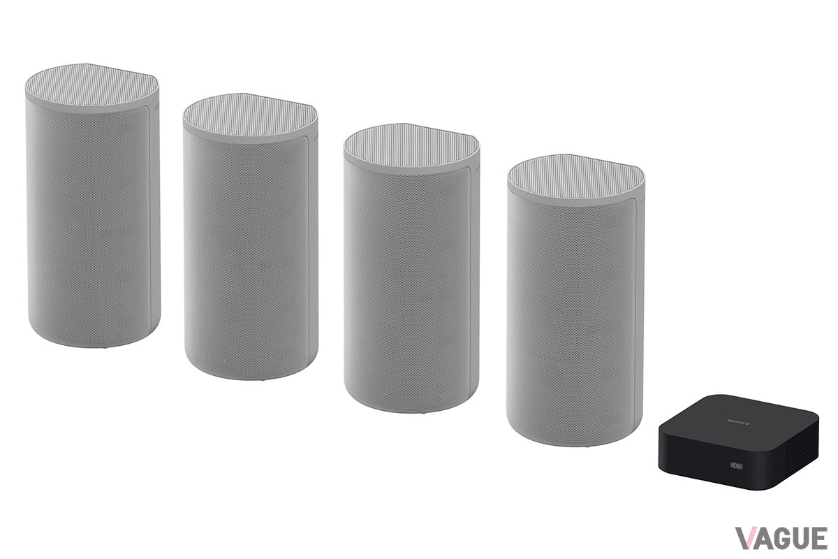 360SSM技術は、スピーカー間や天井までの距離を計測してスピーカーのある空間を把握