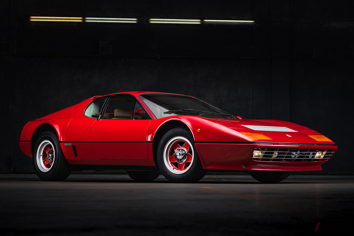 約2460万円での落札された1979年式フェラーリ「512 BB」（C）2021 Courtesy of RM Sotheby's