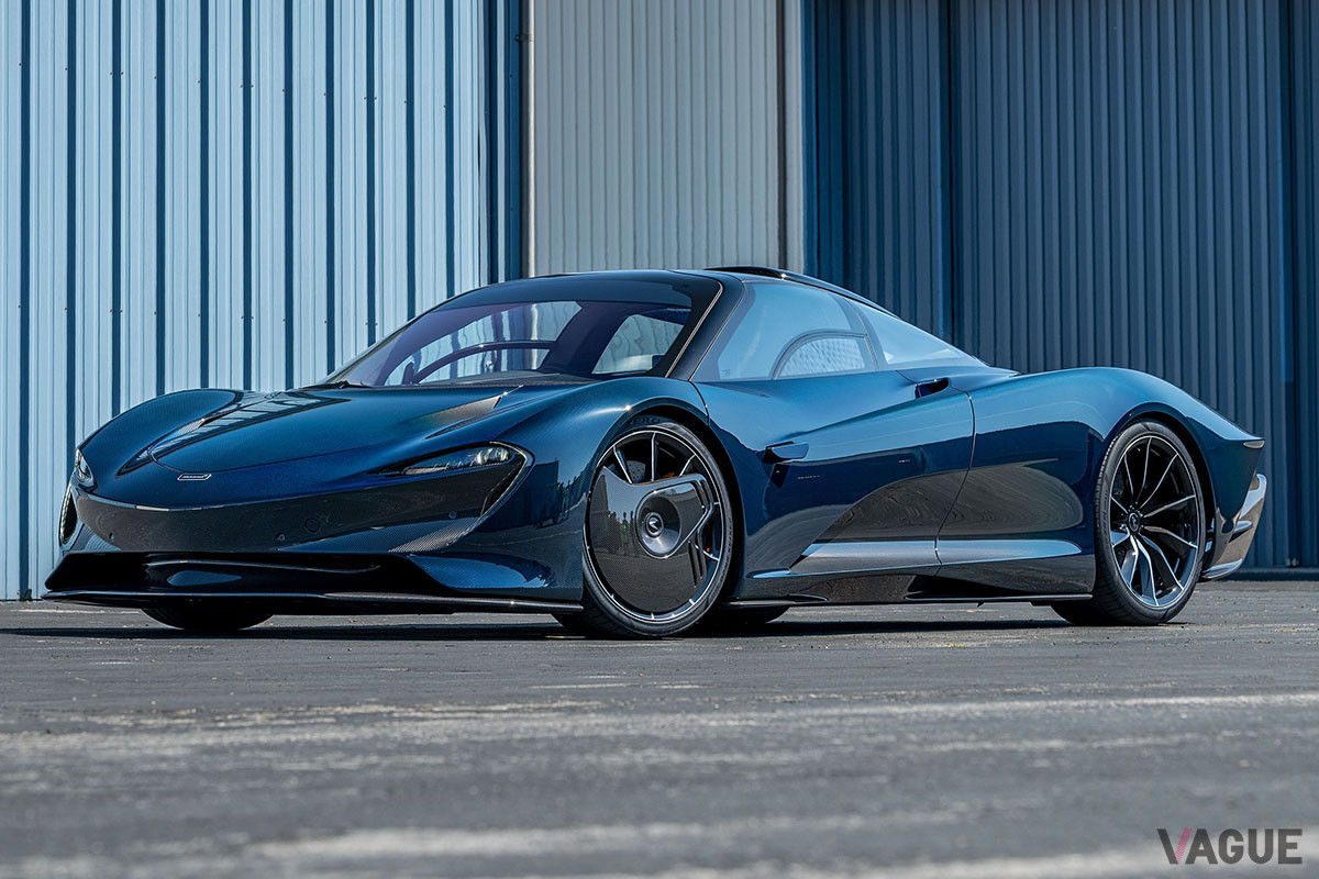 約3億4500万円で落札されたマクラーレン「スピードテール」（C）2021 Courtesy of RM Sotheby's