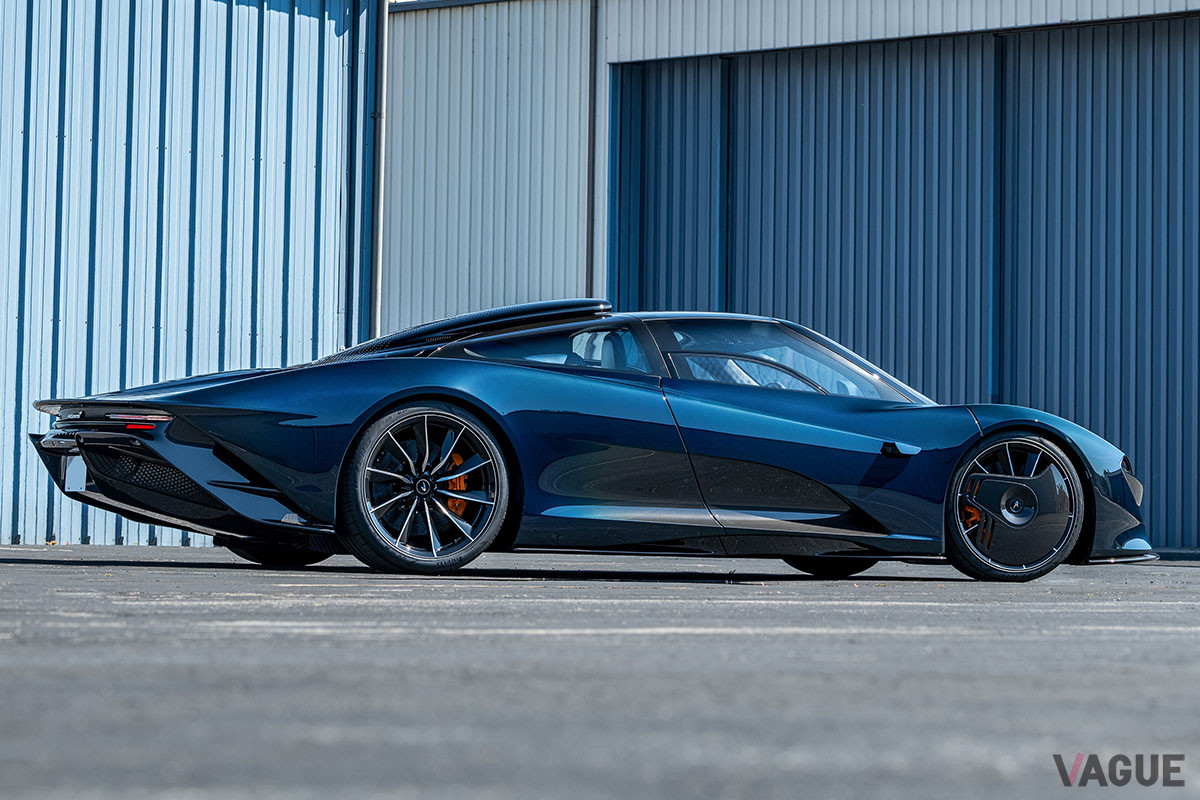 約3億4500万円で落札されたマクラーレン「スピードテール」（C）2021 Courtesy of RM Sotheby's