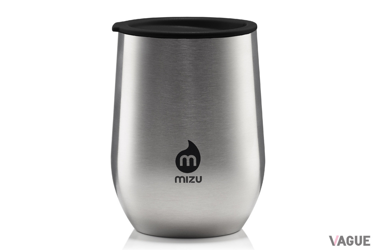 Mizu「真空二層構造保温保冷ワインタンブラー」ホワイト