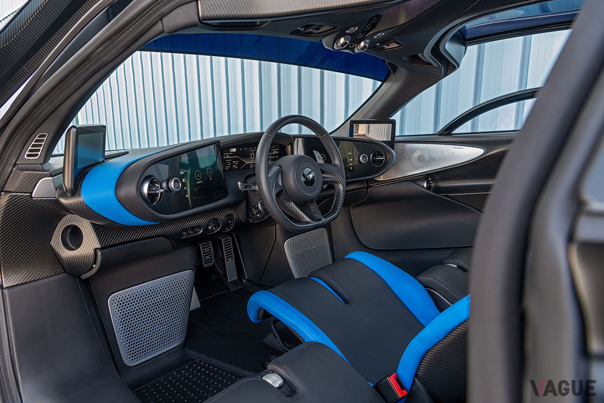 約3億4500万円で落札されたマクラーレン「スピードテール」（C）2021 Courtesy of RM Sotheby's