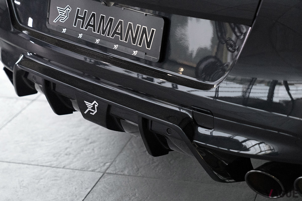 リアまわりはリアディフューザーを装着することでコンプリートする