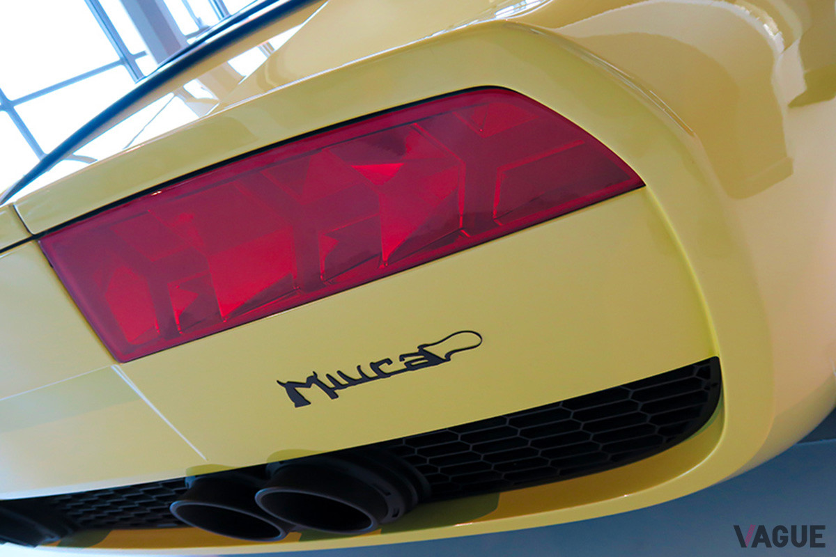 「Miura」のレターロゴは、オリジナルのものを踏襲