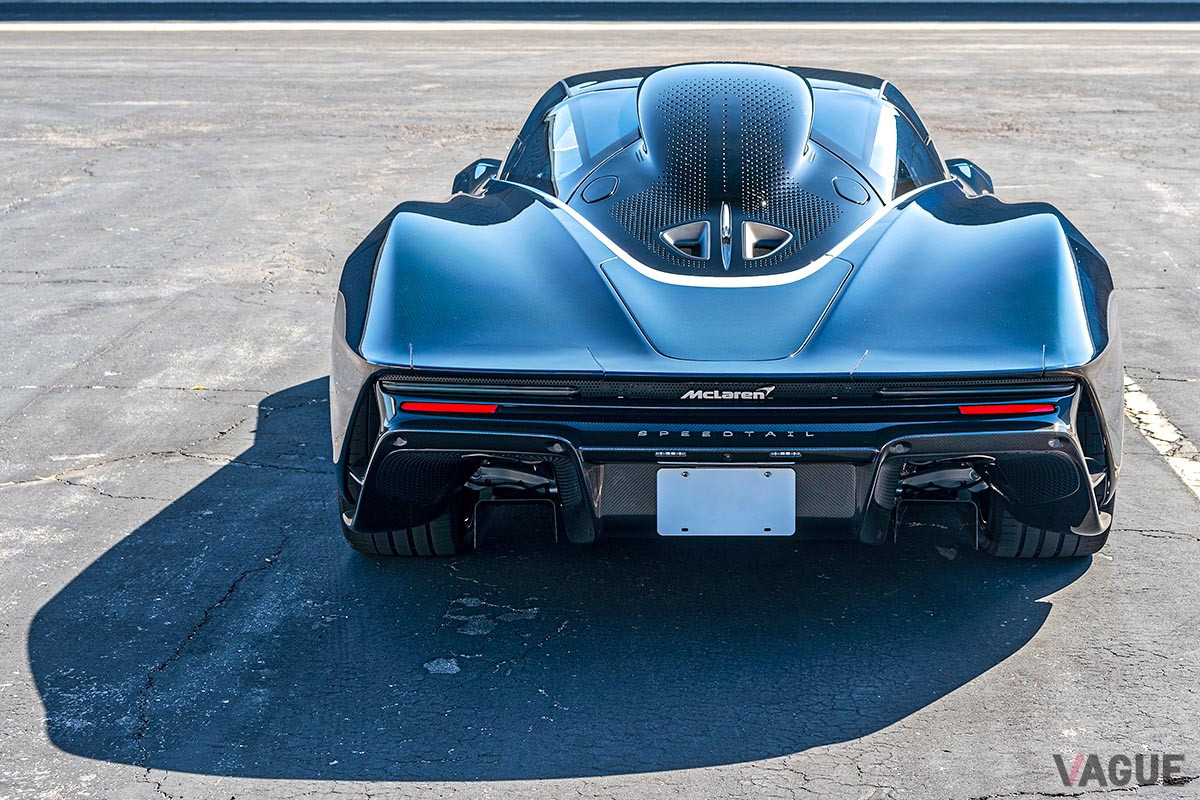 約3億4500万円で落札されたマクラーレン「スピードテール」（C）2021 Courtesy of RM Sotheby's