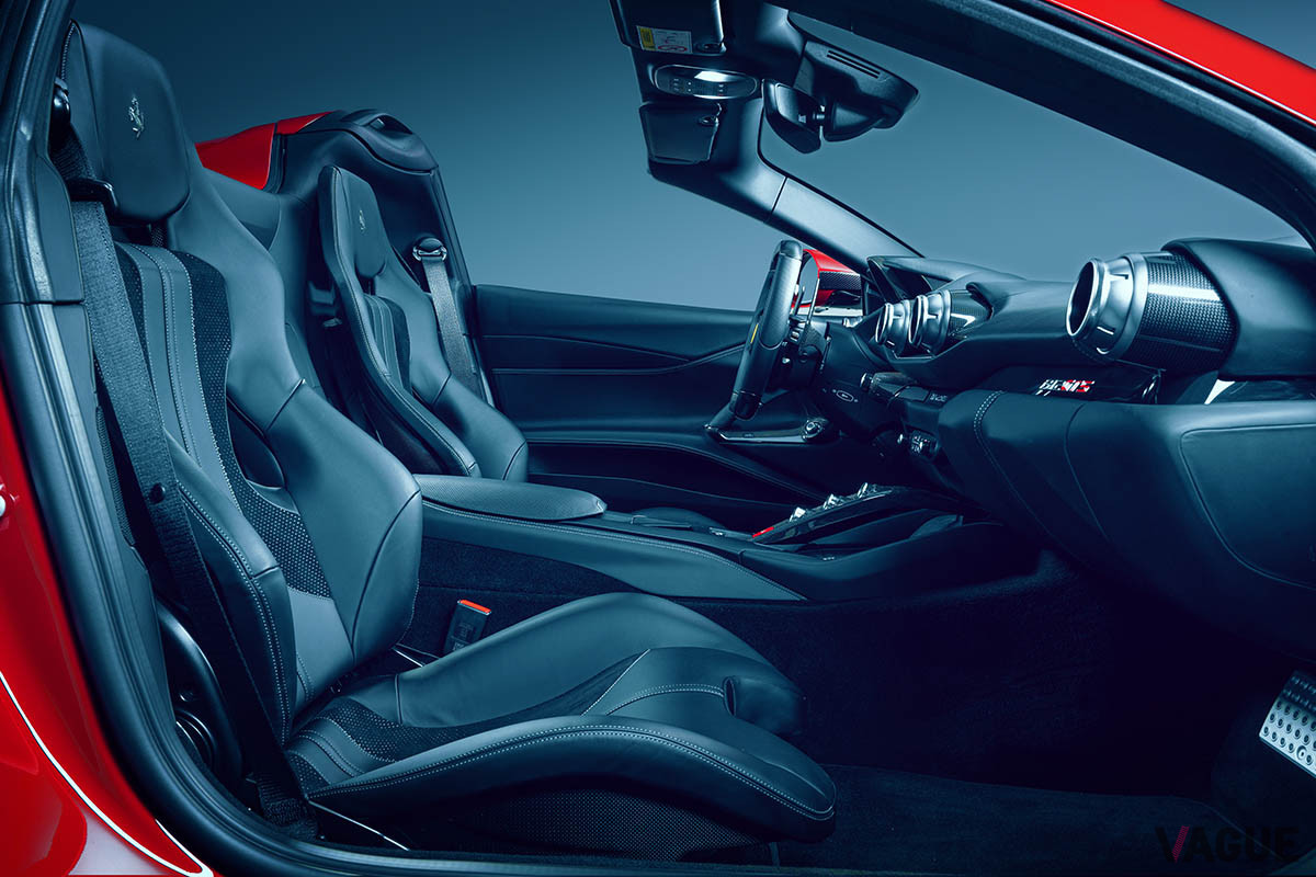 「812GTS Nラルゴ」のコックピット